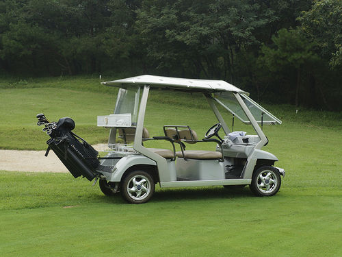 último caso de la compañía sobre Batería del carro de golf Lifepo4