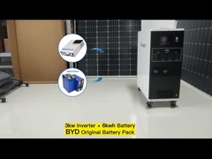 En 3000w sistema de energía solar todo en un kit solar 3kw sistema de energía solar dc/ac 6kwh Portable Power S