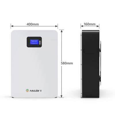 Calidad  10kwh 20kwh Lithium Lifepo4 Powerwall Solar Battery Inverter 51.2V 48V 100Ah 200Ah Fábrica