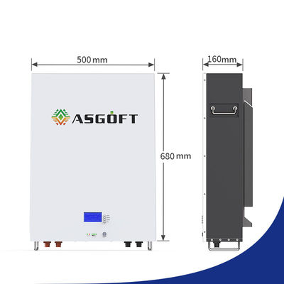 Grado casero de Ion Battery 200ah 100ah 20kwh 10kwh 5kw del litio de los sistemas del almacenamiento de energía una batería de Powerwall 48v Lifepo4