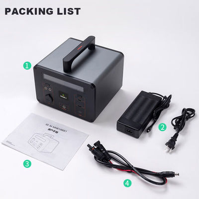 Lifepo4 al aire libre EV que carga la emergencia portátil de la central eléctrica 300w 220v para el viaje de rv