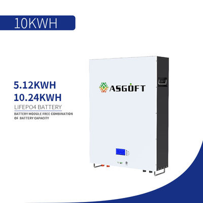 Batería con./desc. de voltio 10kw Powerwall Lifepo4 de la rejilla 48 del hogar de energía solar del almacenamiento 48v 5kw 10kwh 200ah del hogar