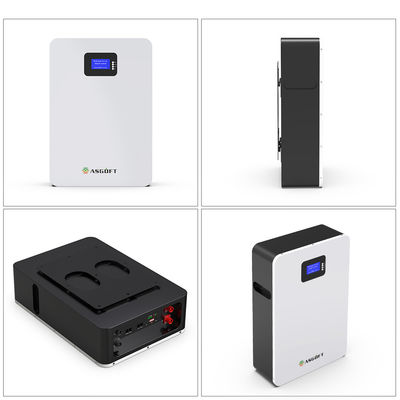 6000 batería de la batería de almacenamiento de energía del hogar Lifepo4 de Tesla DOD del ciclo 100ah 5.12kwh