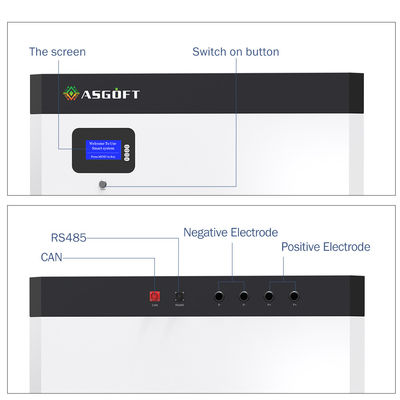 Soluciones 48V 300ah 400ah 500ah 5kwh de la batería solar del ODM Lifepo4 Powerwall