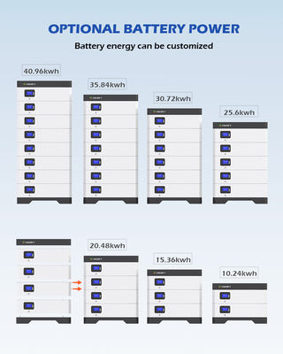 48V 5Kwh 10Kwh del sistema de batería de almacenamiento de energía de la rejilla Lifepo4