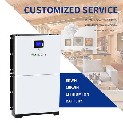 8000 batería de almacenamiento apilable solar de energía del ciclo 280ah 48v Lifepo4 Powerwall para el hogar