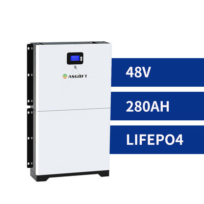 8000 batería de almacenamiento apilable solar de energía del ciclo 280ah 48v Lifepo4 Powerwall para el hogar
