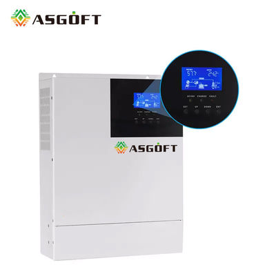 CA de ASGOFT DC inversor solar de 3 fases del sistema de rejilla 5000w 220V