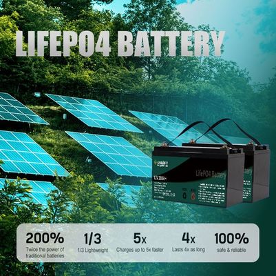 batería 200ah 100ah 120ah 240ah 400ah del litio de 12.8v 12V para el barco de vela del carro de golf