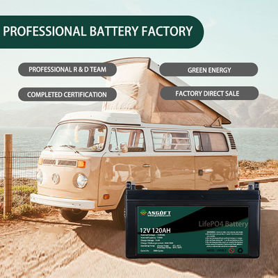 Ion Lithium Lifepo de encargo 4 baterías de 12v 120AH para EV