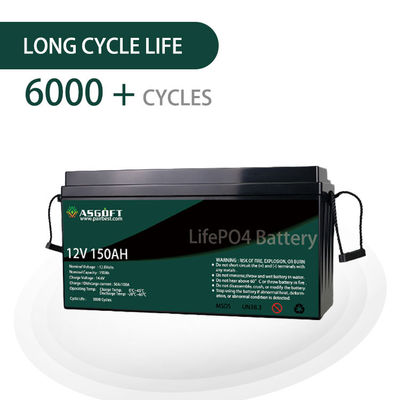 Batería recargable 300ah 200ah 150ah 50ah 100ah del litio del ciclo profundo LFP 24v 12V