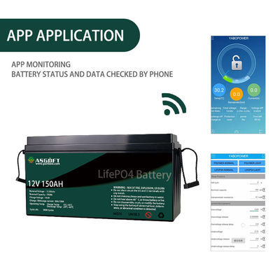 Batería recargable 300ah 200ah 150ah 50ah 100ah del litio del ciclo profundo LFP 24v 12V