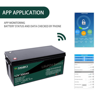 Batería del litio de BMS Lifepo 4 300AH 12V para el sistema casero EV del almacenamiento de energía