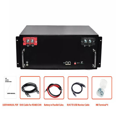 Prenda impermeable de la batería de Ion Battery Pack 48v 200ah Lifepo4 del litio del almacenamiento de energía