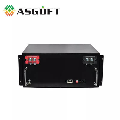 6000 batería recargable del litio 200Ah 48v Lifepo4 de los ciclos para el almacenamiento solar