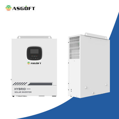 Inversor solar del híbrido de 5.5KW 5.5KVA MPPT de la rejilla en la rejilla 80A 500VDC
