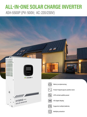 sistema híbrido solar del almacenamiento de energía de la batería del inversor de 50kw BMS MPPT