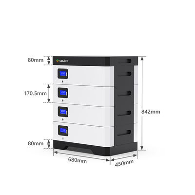 Sistema de generador de reserva de la batería solar de Powerwall del litio 200Ah 48v
