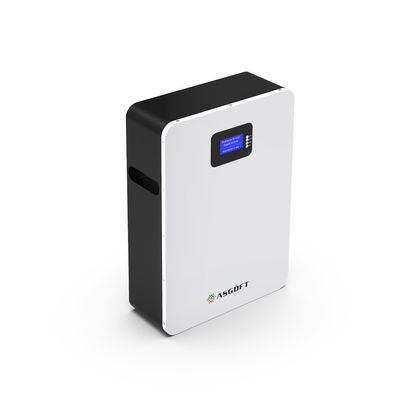 exhibición incorporada del litio 100Ah 5.12kwh 10kw BMS Powerwall With Lcd de la batería de 48v 51V Lifepo4