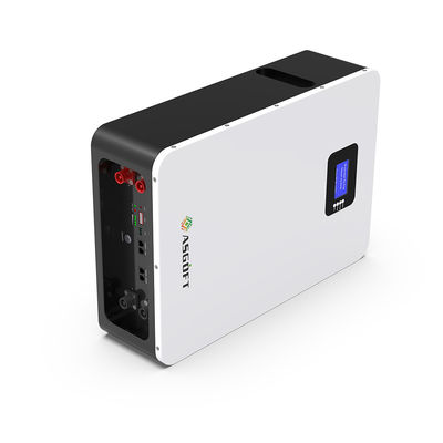 Batería montada en la pared del litio 48v 100ah 200ah 5Kwh 10Kwh LifePo4 del poder de la batería 20kw 5Kw de la Sistema Solar de Asgoft