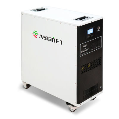 Todos en un almacenamiento portátil de la batería con 220Ah la batería del voltaje MPPT de la capacidad 25.6V con las ruedas y la manija bloqueables