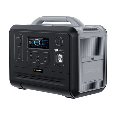 banco del poder de la central eléctrica de la carga de 1200W 2000Wh 5V 12V para el cargador portátil al aire libre de la fuente de alimentación de USB*4 PD*4 DC*2