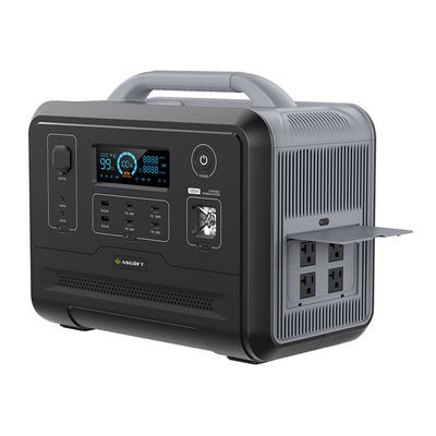 banco del poder de la central eléctrica de la carga de 1200W 2000Wh 5V 12V para el cargador portátil al aire libre de la fuente de alimentación de USB*4 PD*4 DC*2