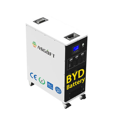 Generación móvil de la salida del inversor de la batería 3KW de BESS Portable 6Kwh lifepo4