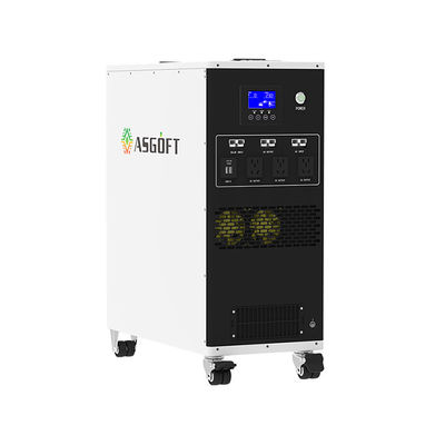 6kwh batería de ión de litio todo en un inversor híbrido portátil 3kw de la central eléctrica