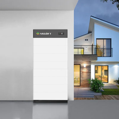 Sistemas de almacenamiento de energía para el hogar de alta tensión 15kwh-40kwh 100Ah baterías de iones de litio batería solar apilada