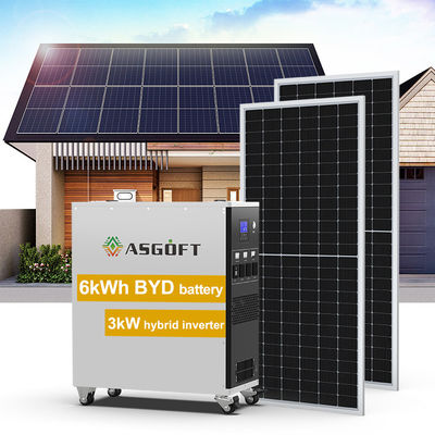 Experimenta energía confiable con el inversor todo en uno y la batería de litio Lifepo4 235Ah