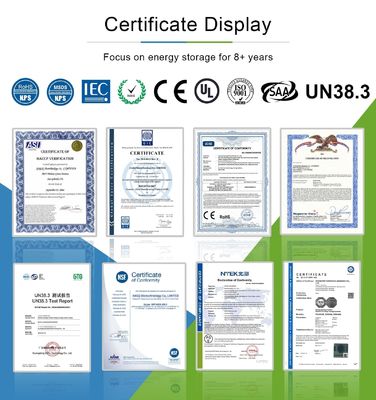 48V 280Ah Ion de litio LiFePO4 EVE Celda de ciclo profundo Almacenamiento de energía Batería LiFePO4