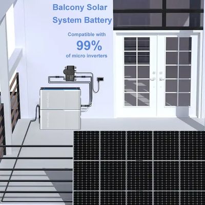 Estación de energía de balcón 800W Micro Inverter Balcón Sistema solar Batería 1000W