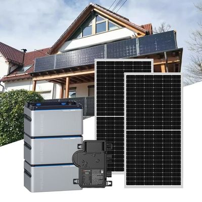 Enchufe y reproducción 800w Balkonkraftwerk Balcón Kit de sistema solar con micro inversor