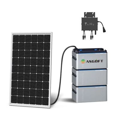 Micro Inversor Estación de energía solar de balcón Batería de almacenamiento de energía de 800W
