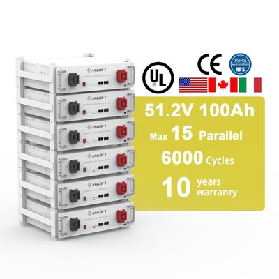 Certificación UL Batería de almacenamiento de energía LiFePO4 51.2V 100Ah