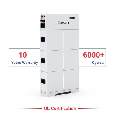 Ess Lifepo4 Batería de iones de litio 10kWh 20kWh acumulada de alta tensión
