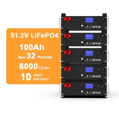 51.2v 100h Lifepo4 5kw 10kw 20kw Energía renovable Lifepo4 Batería de litio