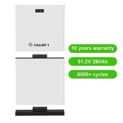 Almacén alemán 48V 280Ah 15kWh Smart Home Almacenamiento de energía Batería de litio LiFePO4