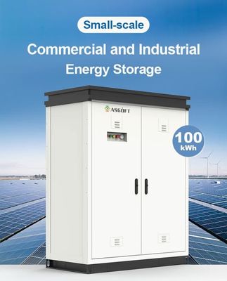Sistema de almacenamiento de energía solar de 50Kw 60Kw 70Kw 100Kw apagado en la red con batería de litio