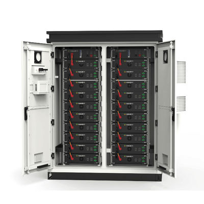 Batería de litio LiFePo4 de alta tensión 50kWh 100kWh para el sistema de almacenamiento de energía solar